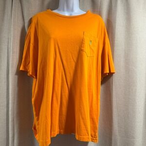 Polo Ralph Lauren Orange & Blue Pocket Mens XL T-Shirt‎ Bundle